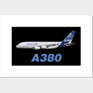 Airbus A380 Posters and Art